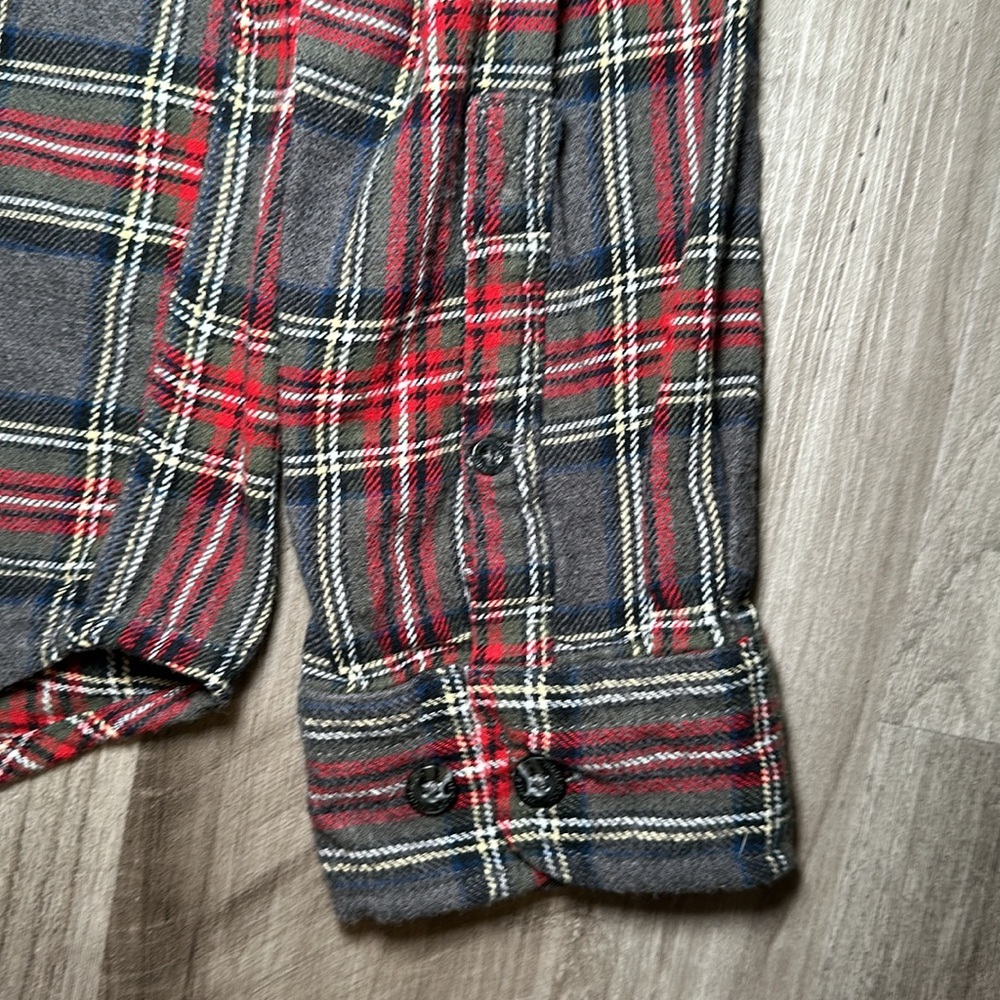 Woolrich Flannel Long Sleeve Button Down - 2xl - image 4